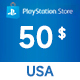 PlayStation Network Card 50 USD PSN Key UNITED STATES
